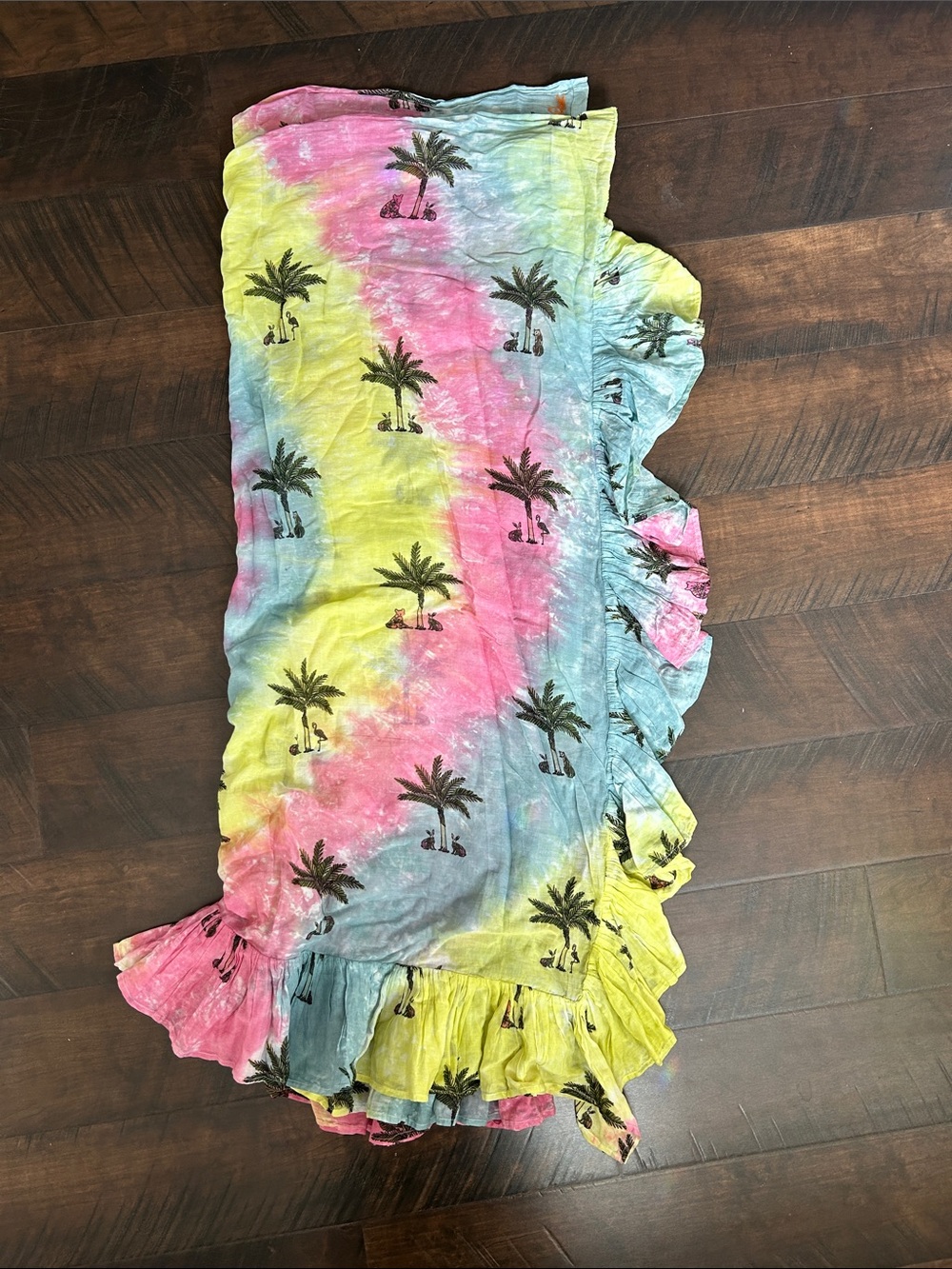 Coniglio Palm Beach Tie-Dye Power pareo